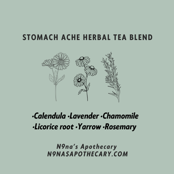 Stomach Ache herbal tea blend